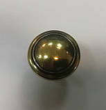 Ручка меблева кнопка GIFF 8/165 антична бронза, фото 2