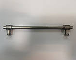 Ручка меблева релинг GIFF 8/163/160 античне залізо, фото 3