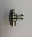 Ручка меблева кнопка GIFF 8/163 античне залізо, фото 2