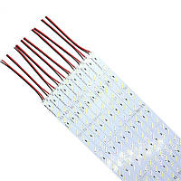 Світлодіодна led лінійка LEDTech smd 8520 (подвійний чіп) 72led/m 12v 20вт ip20 Холодний білий (6500К)