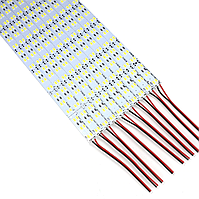 Світлодіодна led лінійка LEDTech smd 5730 144led/m 12v 24вт ip20 білий (6000К)