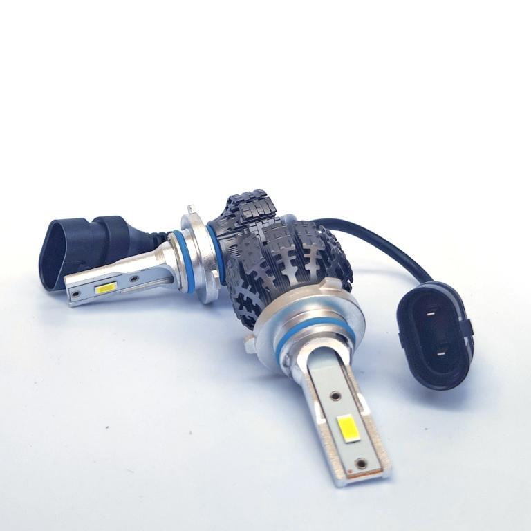 LED комплект S5 HB3 6000К 12-24V 15W з радіатором (діод 3570)