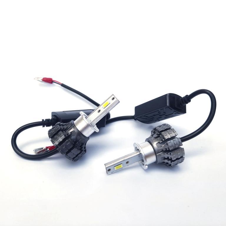 LED комплект S5 H3 6000К 12-24V 15W з радіатором (діод 3570)