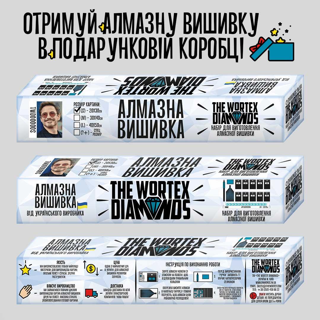 Алмазная вышивка Декор из Роз 100х40 The Wortex Diamonds (TWD11002) - фото 3 - id-p1297996122