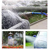 Водомет распылитель для полива мойки авто с отсеком для моющих средств насадка на шланг Water Cannon, фото 4