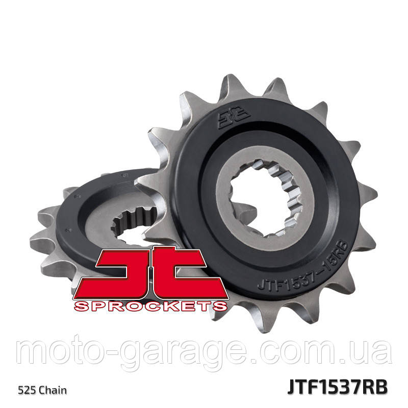 Зірка передня JTF1537,17RB,Z 1000 '03-'06,ZX-10R '04-'20, ZX-10RR '17-'19,KLV 1000 '04-'06