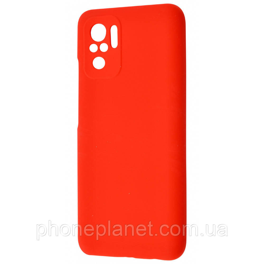 Чехол WAVE Full Silicone Cover Xiaomi Redmi Note 10/Note 10S red