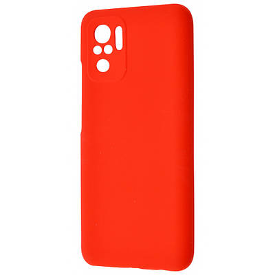 Чехол WAVE Full Silicone Cover Xiaomi Redmi Note 10/Note 10S red