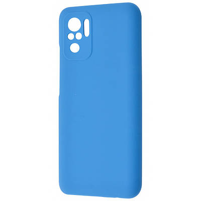 Чехол WAVE Full Silicone Cover Xiaomi Redmi Note 10/Note 10S blue