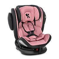 Автокресло-ребордер детское Aviator Isofix 0-36 кг Rose розовое