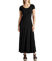 Платье Polo Ralph Lauren с короткими рукавами и круглым вырезом из смесового хлопка,100% оригинал,USA.
