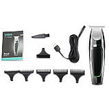 Машинка для стриження VGR V 030 USB CHARGE, фото 3