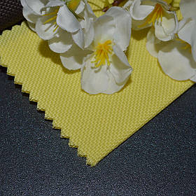 Тканина для вуличних меблів рогожка Канарія (Kanaria) жовтого кольору