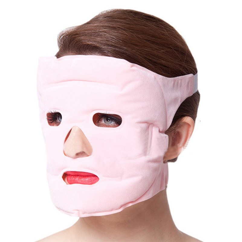 Турмалінова масажна акупунктурна маска для обличчя