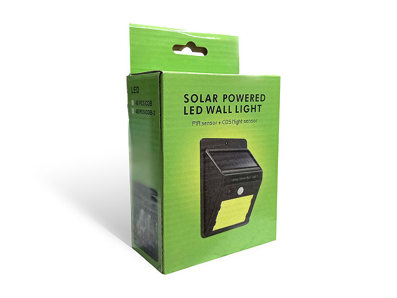 Лампа діодна Bailong Solar день-ніч BL-609-48COB 100шт 9881, фото 1
