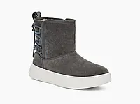 Женские сапоги угги UGG Classic Boom Ankle Boot ОРИГИНАЛ (размер US 6, 8) серые