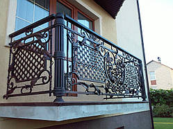 Кований балкон для тирас