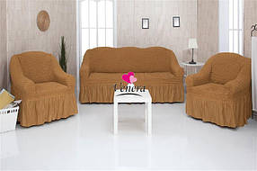 Універсальні чохли на диван + 2 крісла