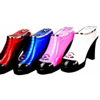 Портативна колонка з USB+SD у вигляді туфлі