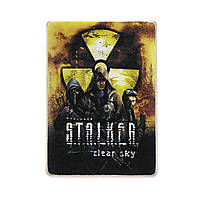 Деревянный постер "S.T.A.L.K.E.R. Сталкер. Чистое небо"