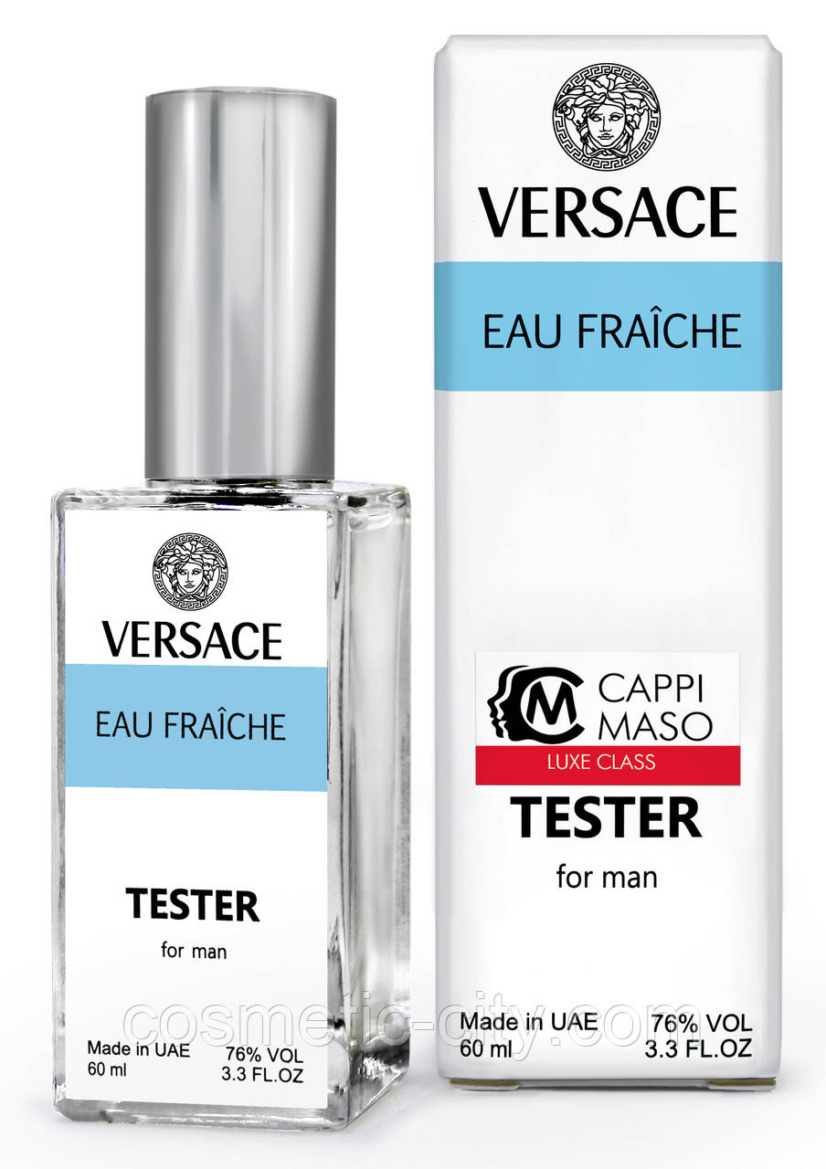 Тестер DUTYFREE чоловічий Versace Man Eau Fraiche, 60 мл., фото 1