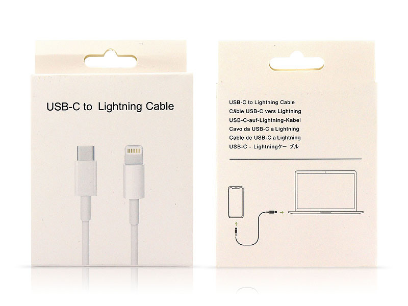 Кабель USB Type-C - Lightning i12 C-002 500шт 9738, фото 1