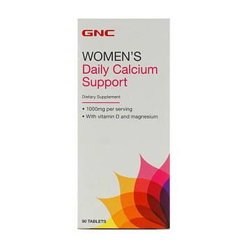 Щоденна підтримка кальцію для жінок GNC women's Daily Calcium Support