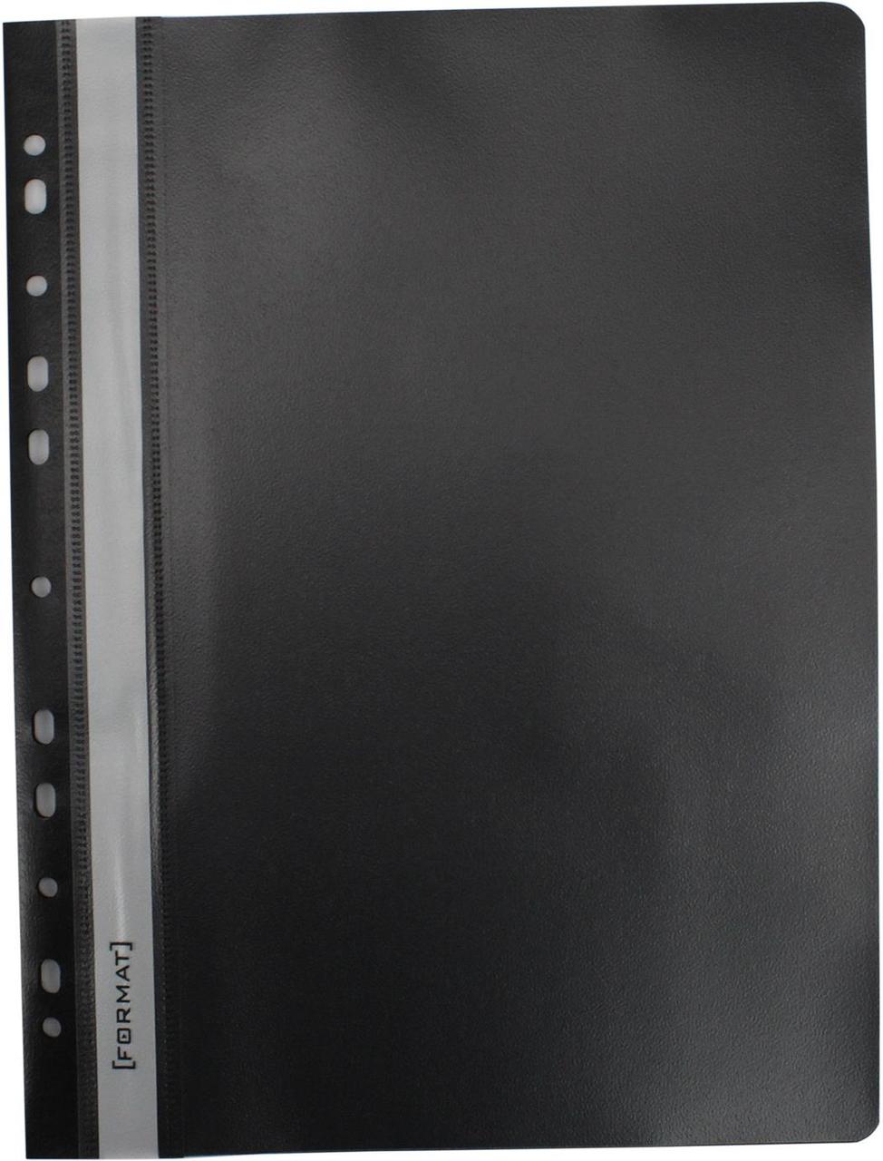 Папка-швидкозш. "Format/Economix Light" №F38504-01 А4 з перфор.,апельс.,чорн, фото 1