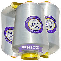 Нитки для оверлока KIWI 150D/1 поліестер, текстуровані для трикотажу 330г 20.000м