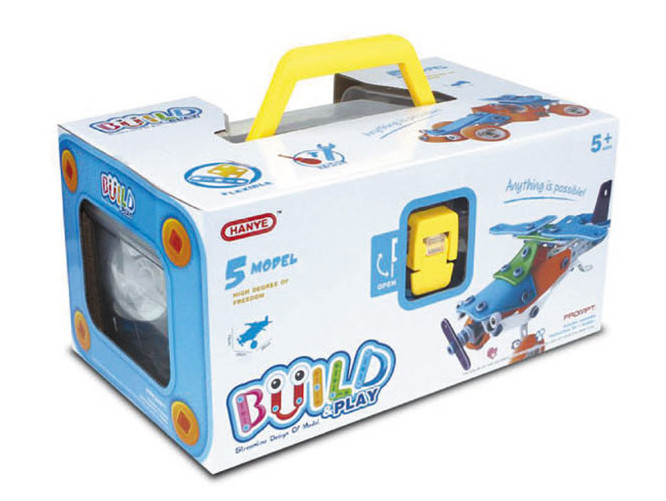 Конструктор Build&Play 5 в 1 Літак 132 ел. (J-201)