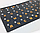 Наклейки на клавіатуру чорні з білими англійською літерами та жовтогарячими російськими літерами, фото 8