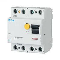Дифференциальный автомат Eaton PF6-63/4/01 100mA 4P 63A AC 286512 (Moeller)