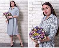 Стильное женское платье А-силуэта Ткань "Софт" 48, 50 размер 48 50