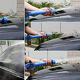 Водомет распылитель для полива мойки авто с отсеком для моющих средств насадка на шланг Water Cannon, фото 10