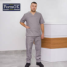 Чоловічий медичний костюм "Онуфрій" сірий