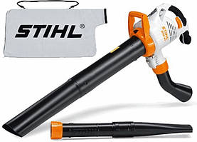 Повітродувка (пилосос) електрична STIHL SHE 81 (прокат, аренда)