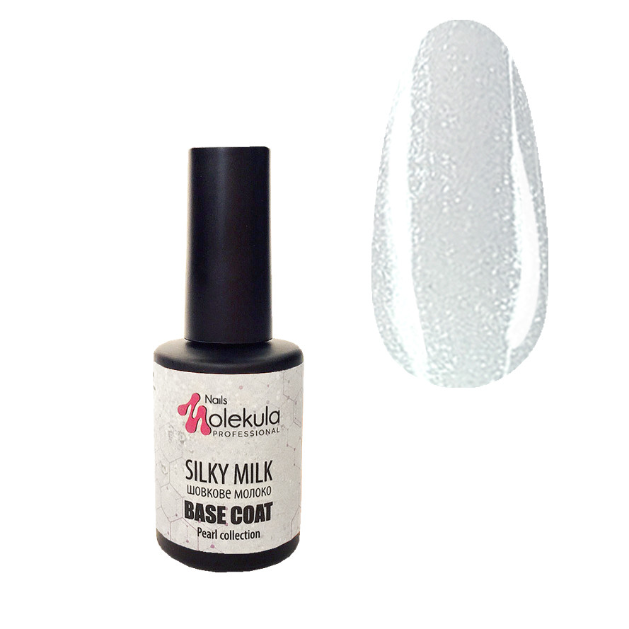 Основа камуфляжна для гель-лаку Molekula Base Color Silky Milk 12 мл