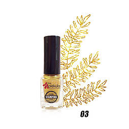 Лак для стемпінгу Molekula №03 Золото 6 мл