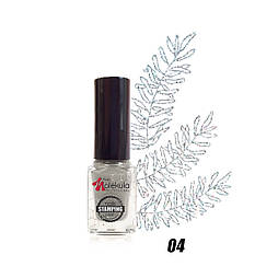 Лак для стемпінгу Molekula №04 Срібло 6 мл