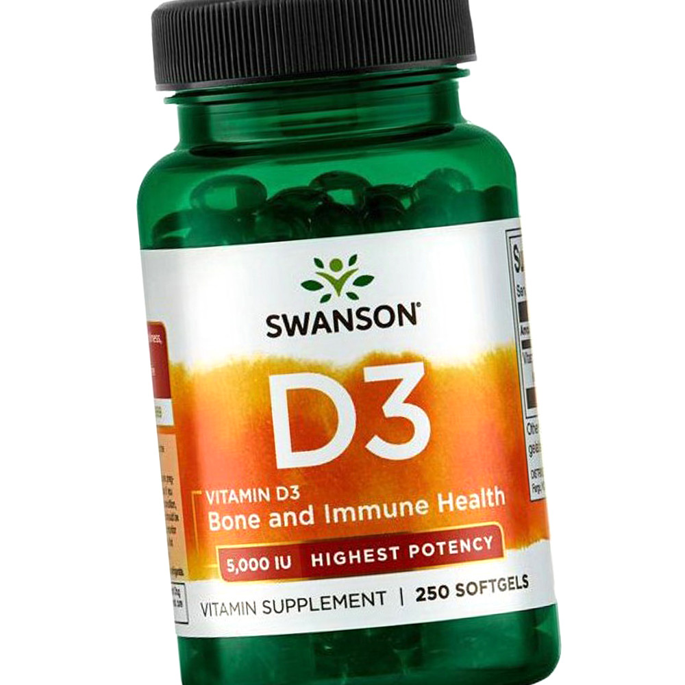 Swanson D3 5000 250 IU sgels