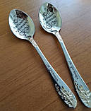 Подарункові чайні ложки з індивідуальною лазерним гравіюванням будь-якої складності. Власне виробництво., фото 2