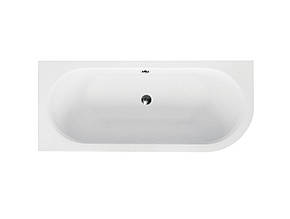 Акрилова ванна Avita Slim 160x75 (ліва) Besco PMD Piramida без панелі для облицювання плиткою, фото 3