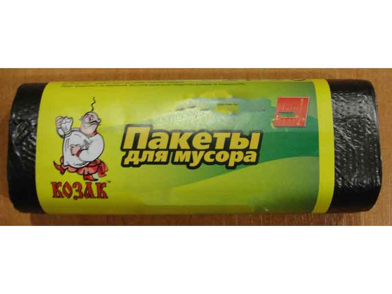 Сміттєві пакети 60л(20шт) Козак