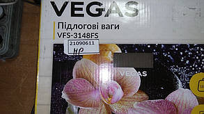 Не боязкой Ваги підлогові Vegas VFS-3148FS No 21090611, фото 3