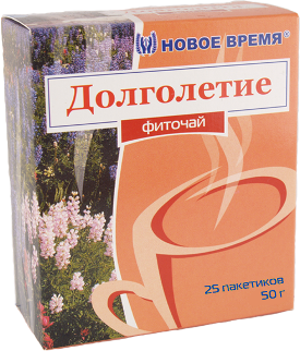 Фіточай Довголіття, 20 пак., Новий Час