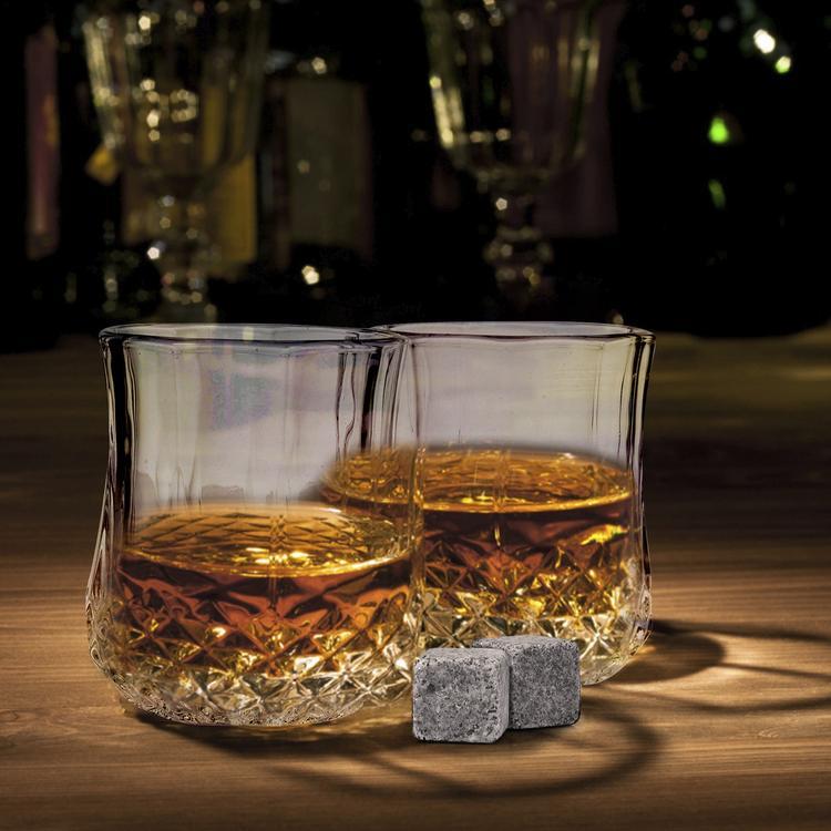 Подарочный деревянный набор с бокалами и камни для виски. Кубики для охлаждения виски - фото 3 - id-p1445024804