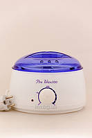 ProWax Воскоплав банковий для банок 400 мл з ємністю, модель Pro-Wax100 з терморегулятором - БІЛИЙ, фото 2