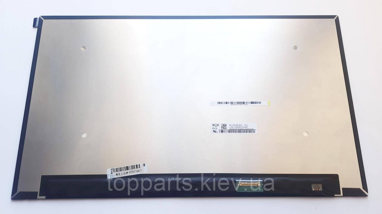 15.6" Full HD 1920х1080, BOE NV156FHM-N52, LED, 30-pin (eDP), матова, slim (350мм), без вушок і планок