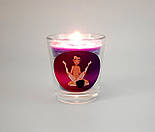 Набір романтичних свічок "Камасутра" з ароматом лаванди  (міні, 2 свічки) - Свічки для побачення і ночі любові, фото 6
