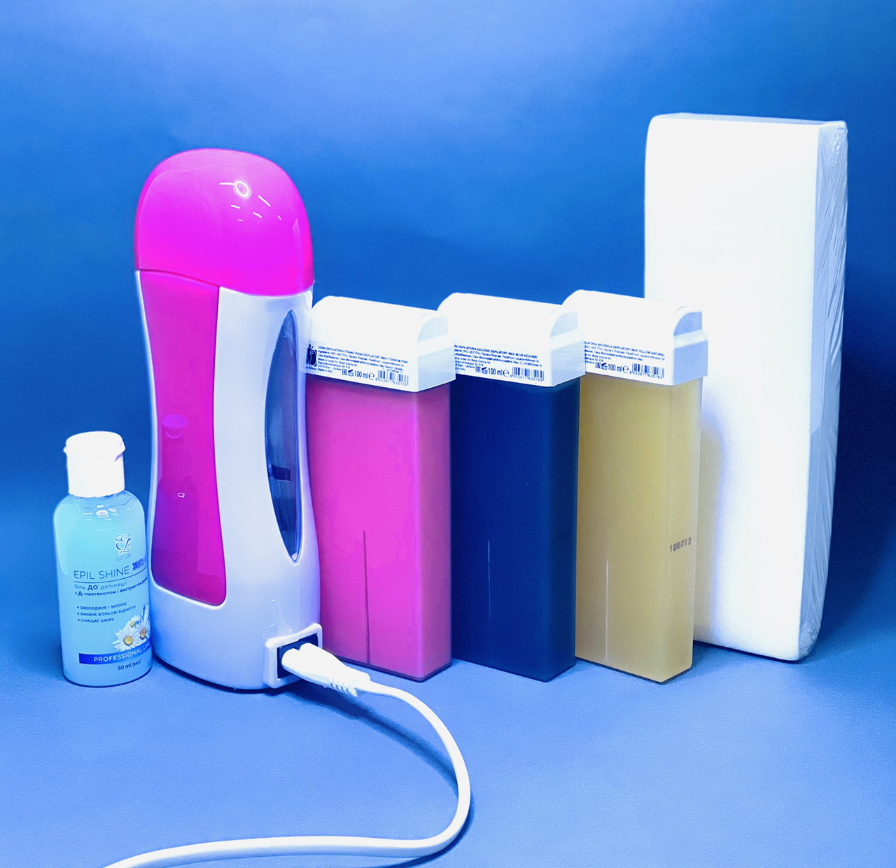 Набір для депіляції універсальний з касетним воскоплавом